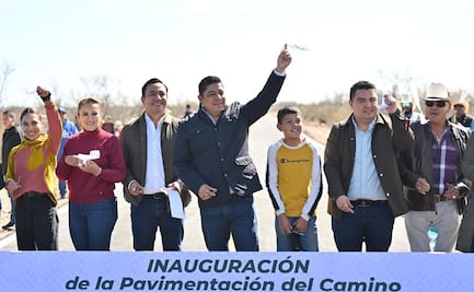 Santo Domingo y Charcas, beneficiados con obras y apoyos del Gobierno de San Luis Potosí