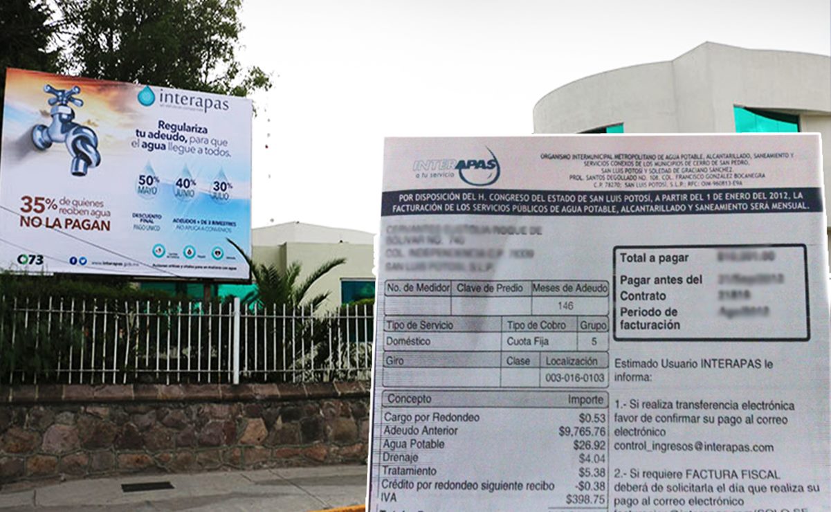 Buscará Interapas “reajuste” a tarifa de agua en zona metropolitana de SLP 