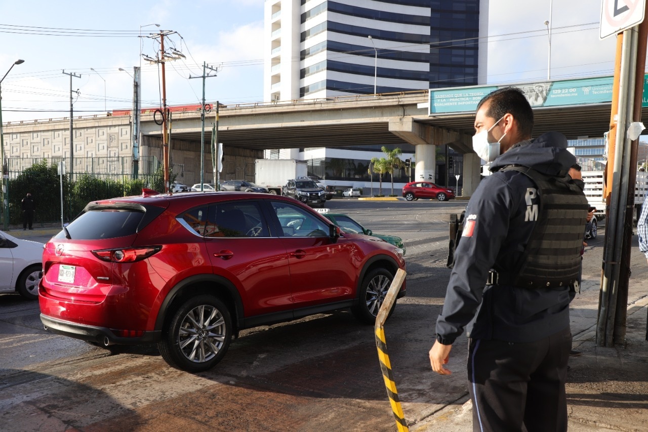 Pendiente de avenida Chapultepec es peligrosa para la circulación vehicular, dicen autoridades. Foto: Especial