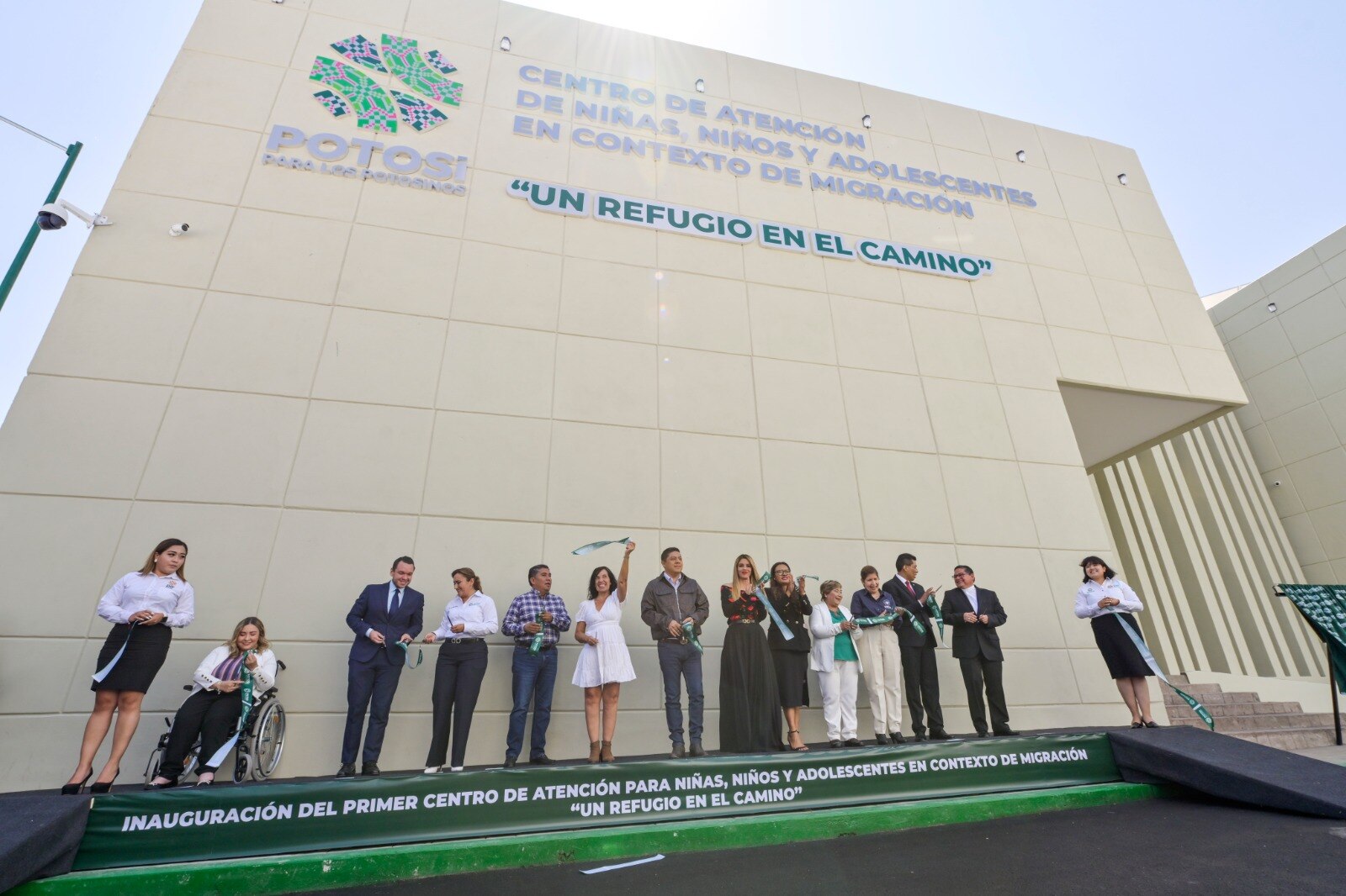 Inauguran centro de atención para menores migrantes en San Luis Potosí. Foto: Especial