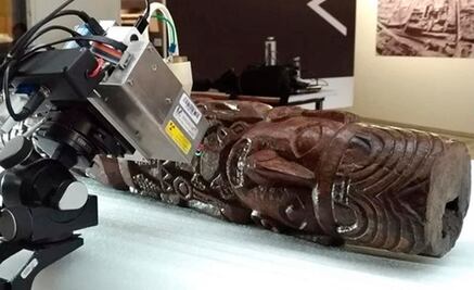 No era sangre de sacrificios, sino colorantes agregados en escultura de dios Inca