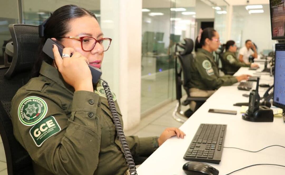 Servicio de atención a emergencias en SLP. Foto: Especial