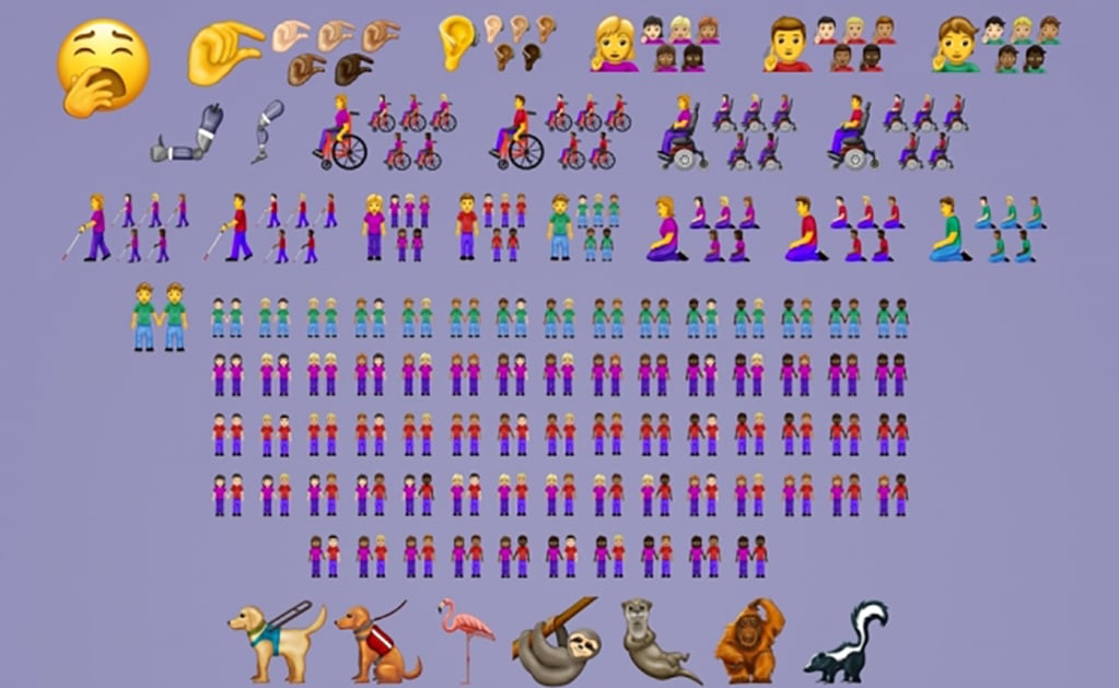 Presentan 230 nuevos emojis para este 2019