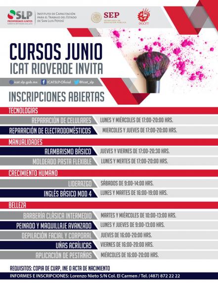 ICAT ofrecerá cursos en Rioverde