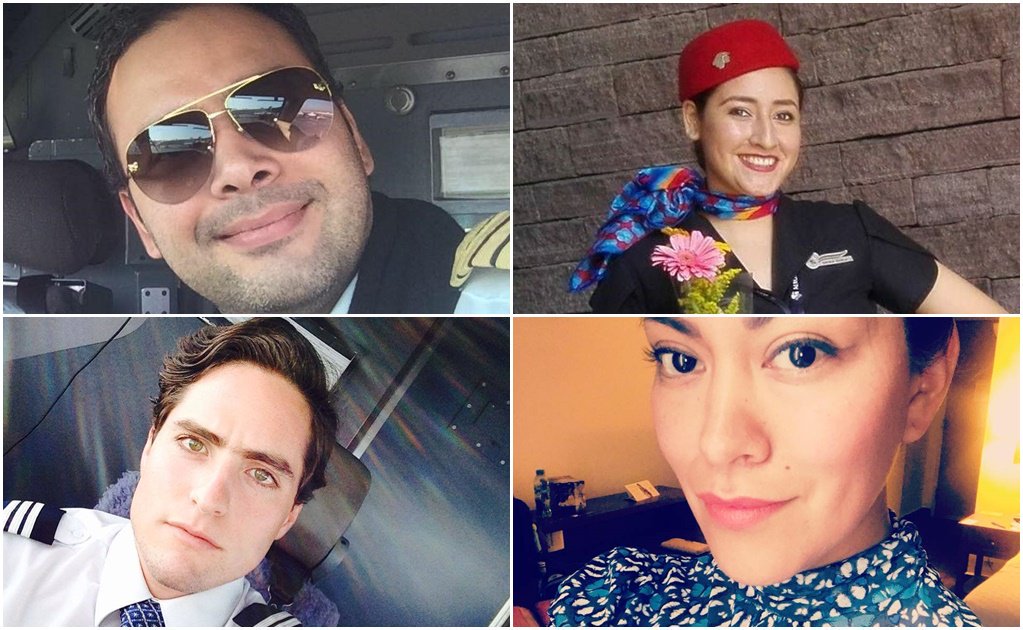 Fotografías tomadas de redes sociales y cotejadas con sindicatos de pilos y sobrecargos