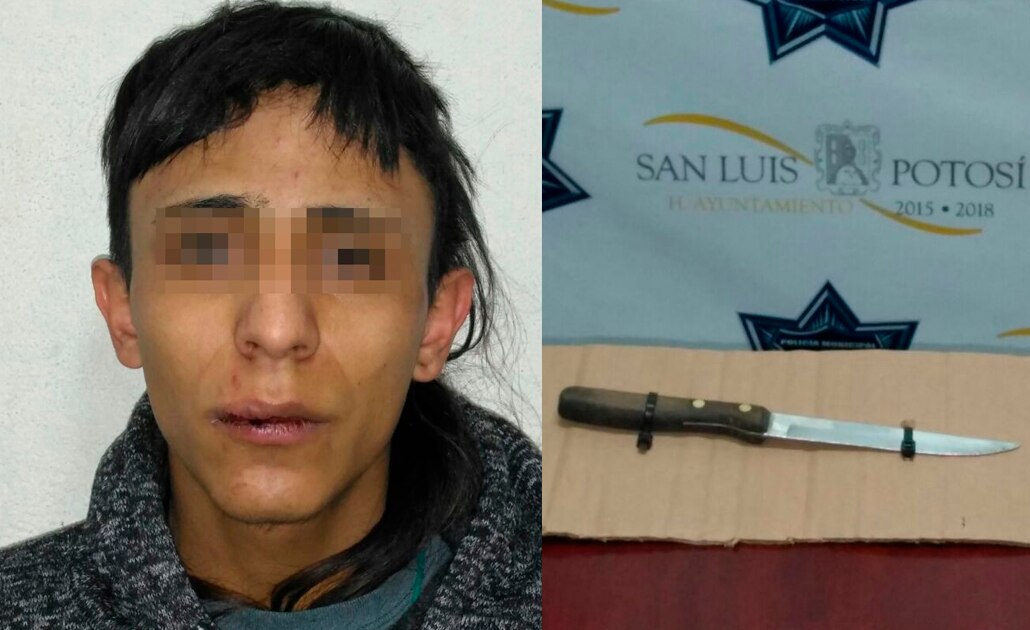 Asaltaba con arma blanca en Nuevo Morales
