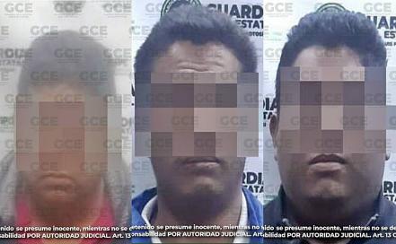 Atrapan a 3 robando químico para fabricar drogas; son parte de célula delincuencial en SLP