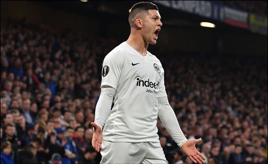 Luka Jovic, el nuevo refuerzo del Real Madrid