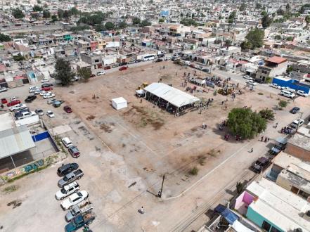 Pone Ricardo Gallardo en marcha construcción de Área Recreativa Libertad en capital de SLP