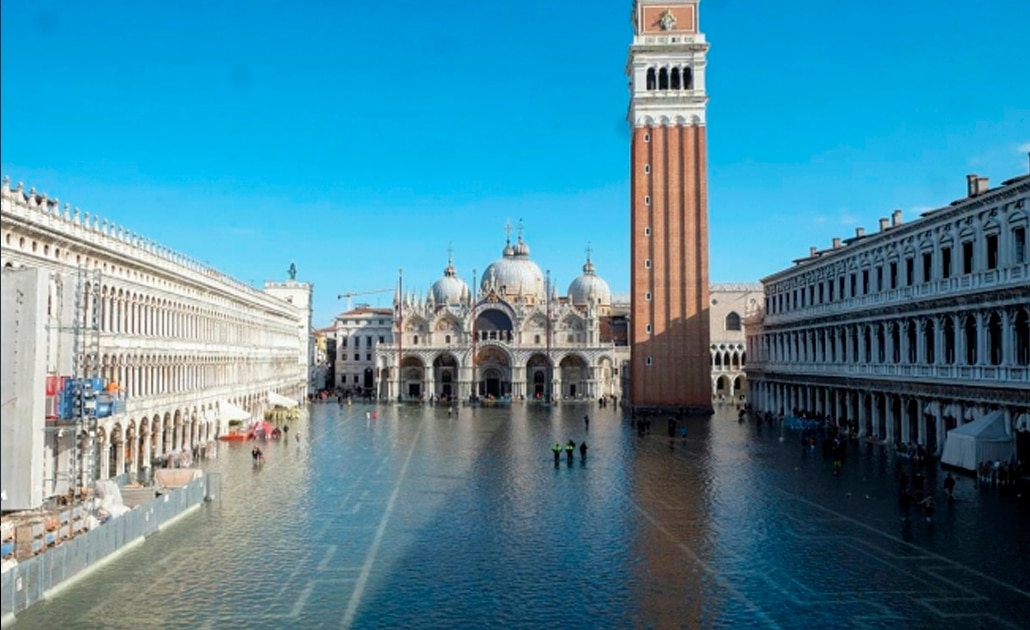 Italia declara estado de emergencia en Venecia tras inundaciones