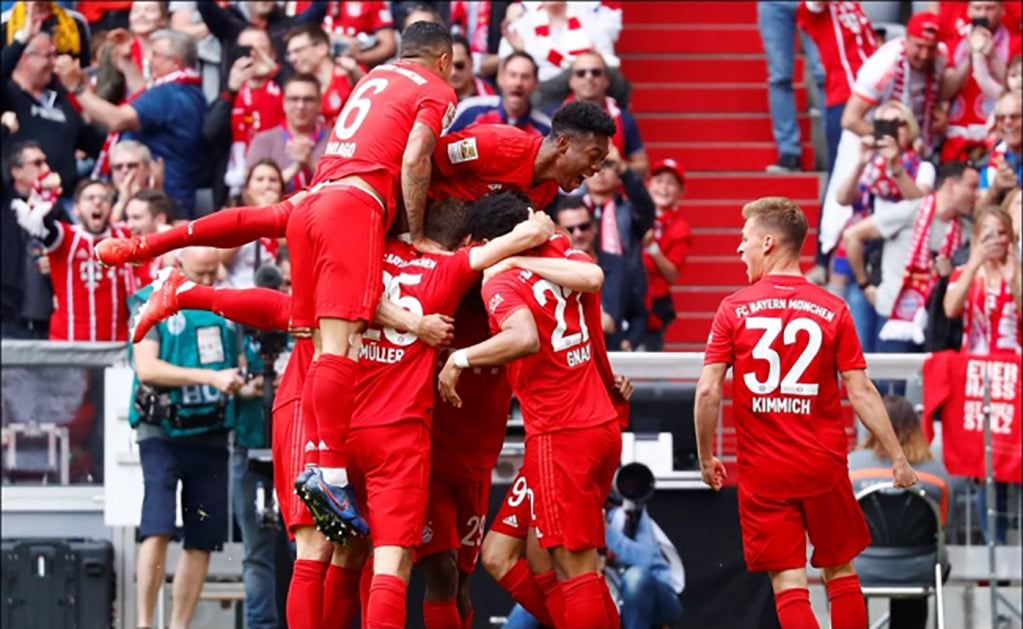 Bayern Munich obtiene su séptimo título consecutivo de Bundesliga