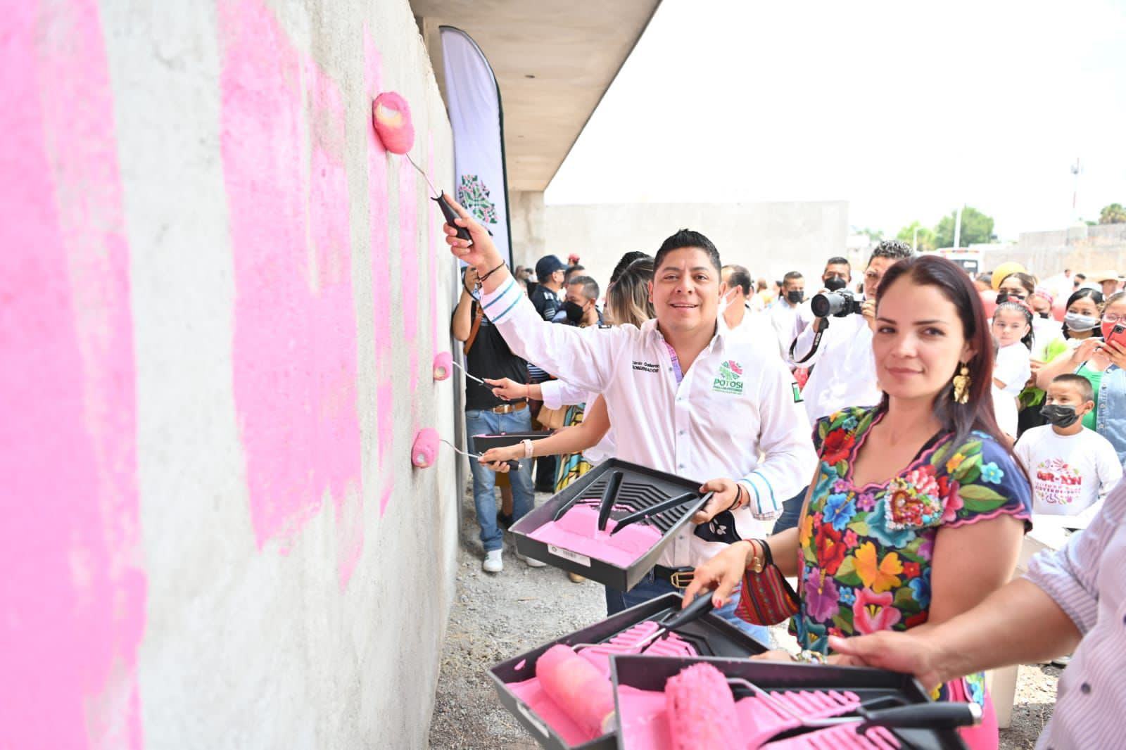 Arranca modernización de mercado y equipamiento de Centro de Rehabilitación en Rioverde. Foto: Especial