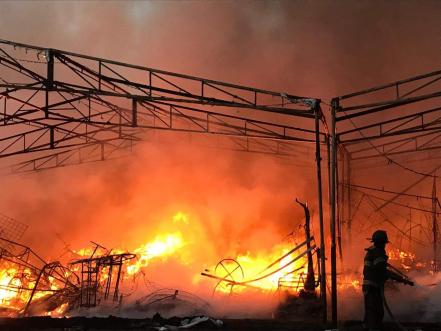 (CRÓNICA). Todo se redujo a cenizas