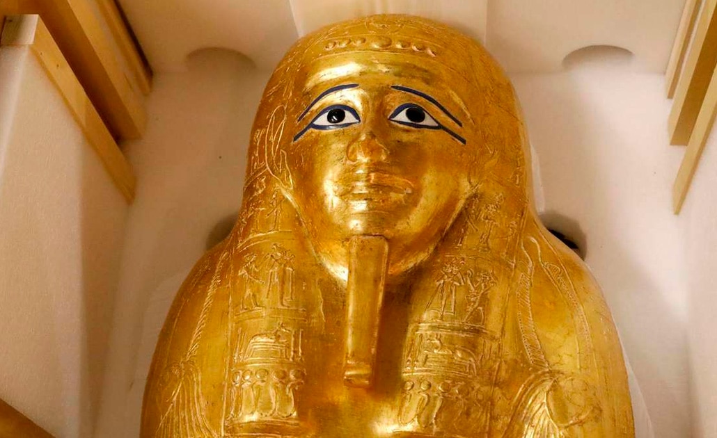 Devuelve EU a Egipto sarcófago robado hace ocho años