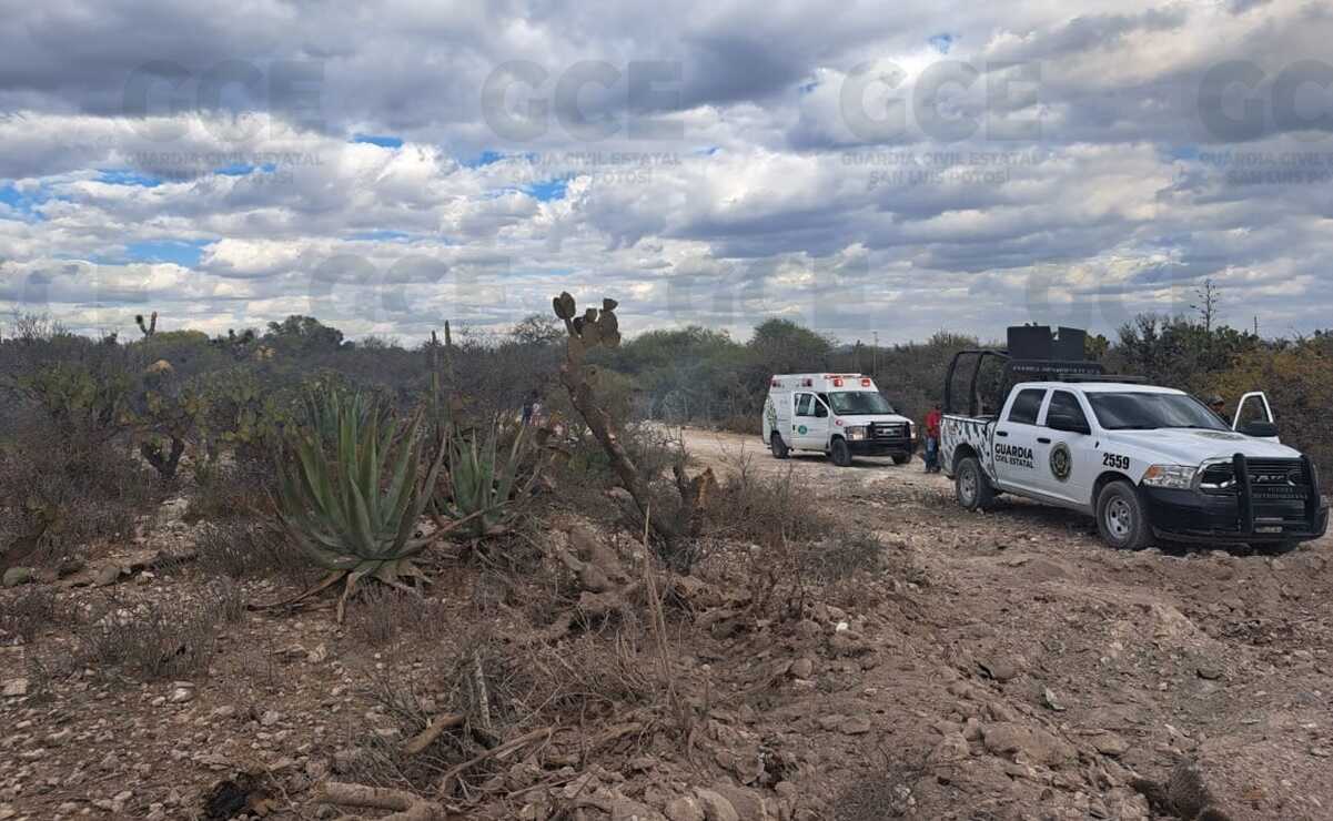 Autoridades de SLP colaboran con la federación tras caída de aeronave en el municipio de Venado 