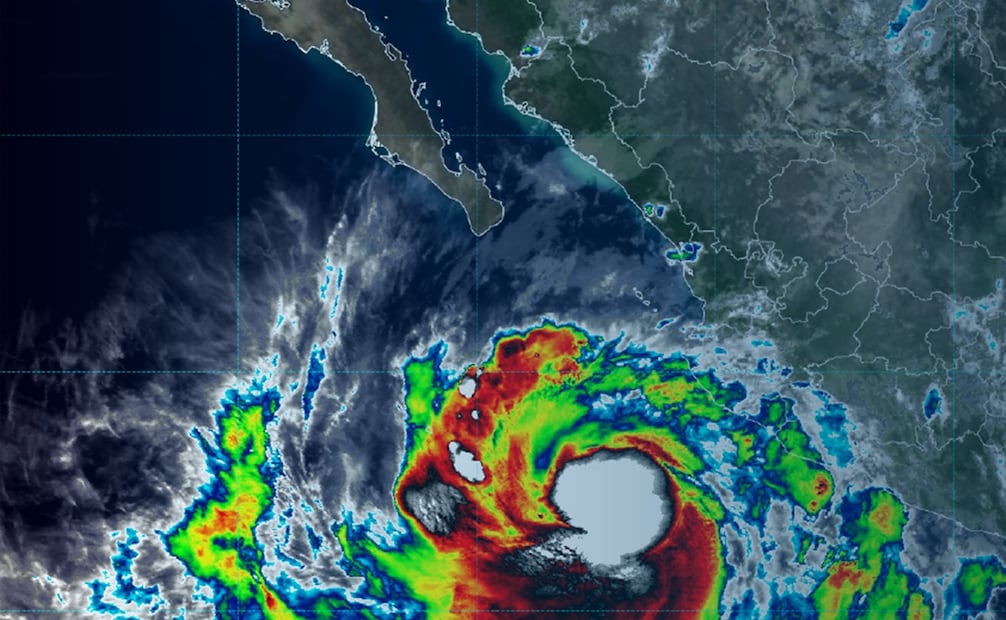 Huracán Rachel. Foto: Conagua