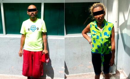 Detienen a pareja con medio kilo de marihuana 