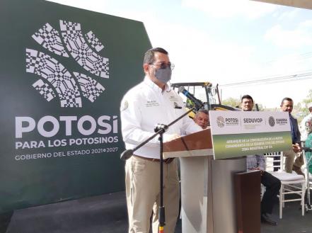Inicia construcción de base de operaciones de Guardia Civil de SLP; se ubicará en la Zona Industrial
