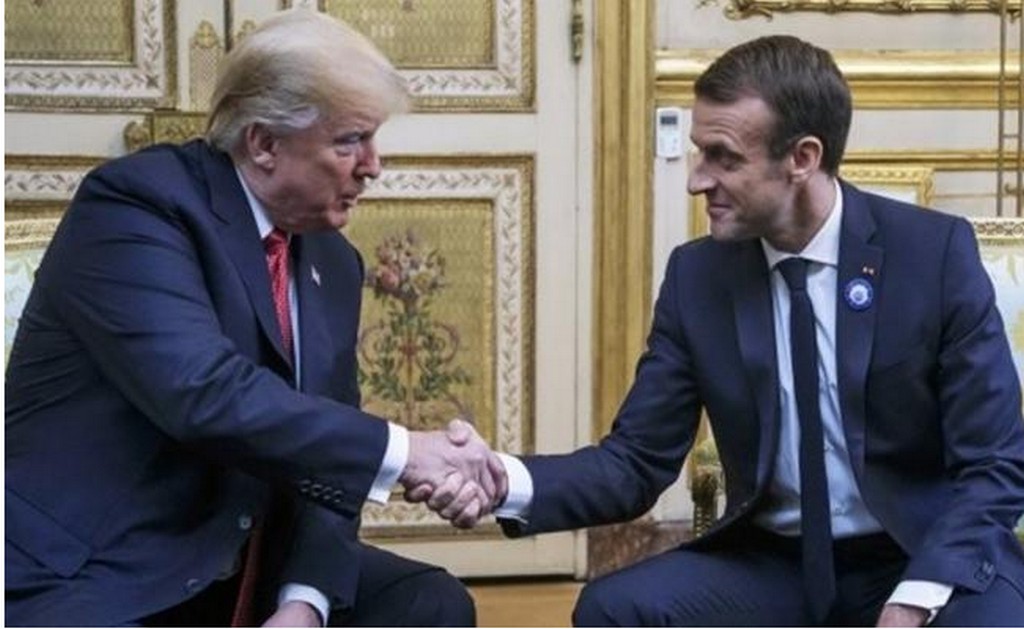  Trump y Macron coinciden en que Europa debe reforzar la capacidad militar
