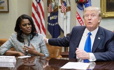  Trump califica de "chiflada" a su ex asesora Omarosa Manigault Newman