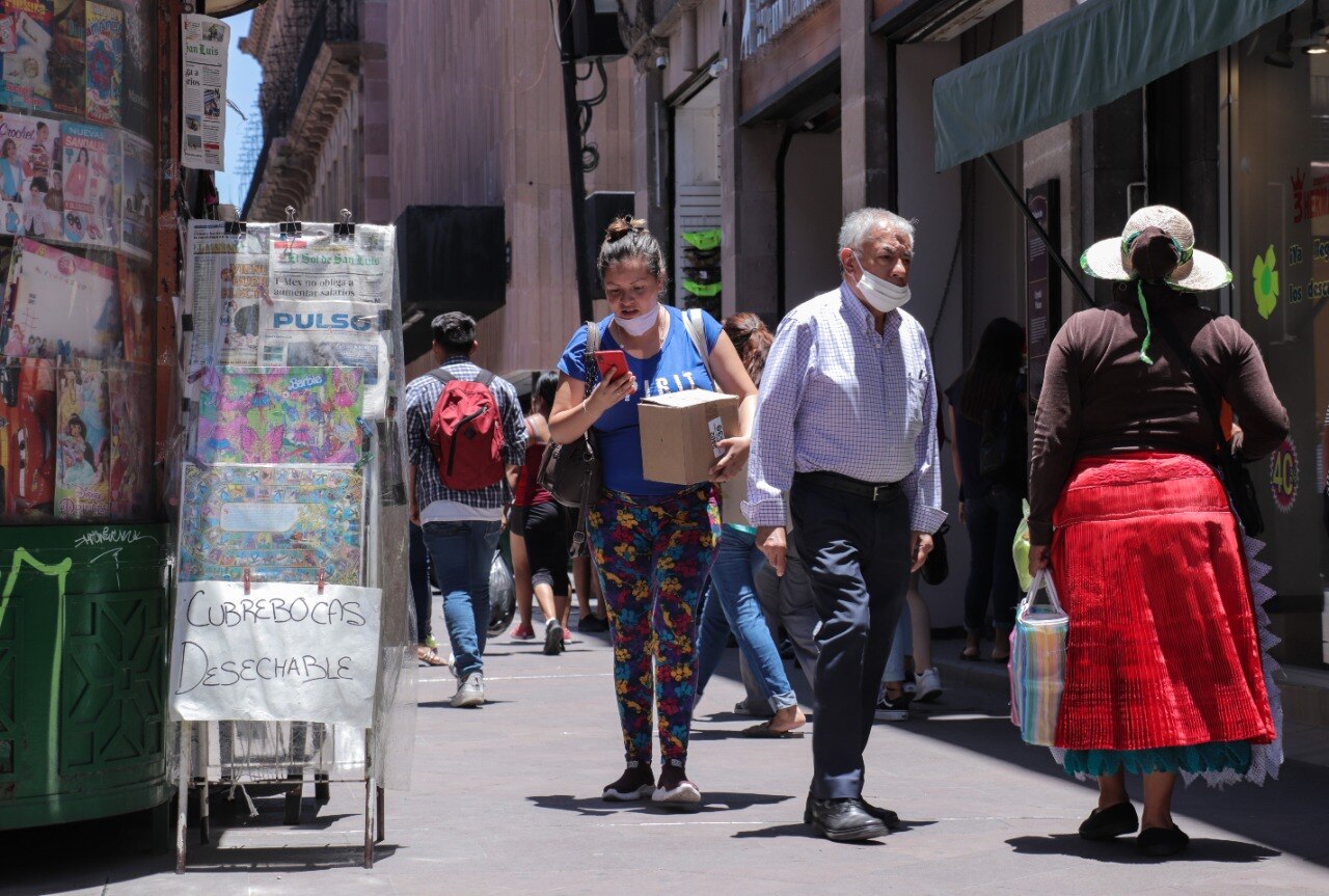 Mueren por Covid-19 siete adultos mayores de 60 años en SLP 