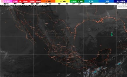Frente frío 42 se mantiene en estados del norte y occidente