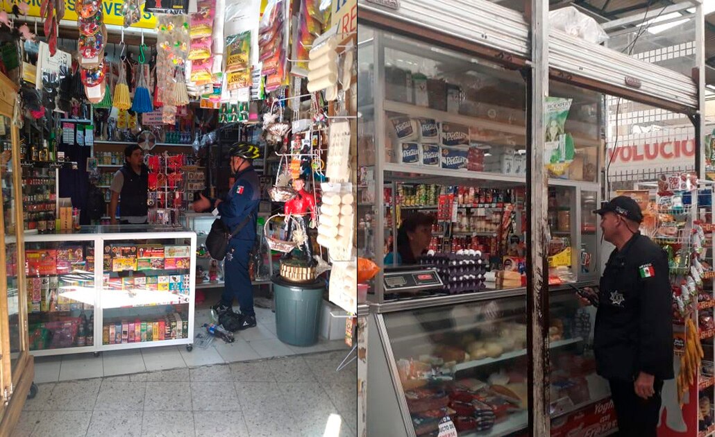 Policía Municipal refuerza seguridad en mercados de la capital