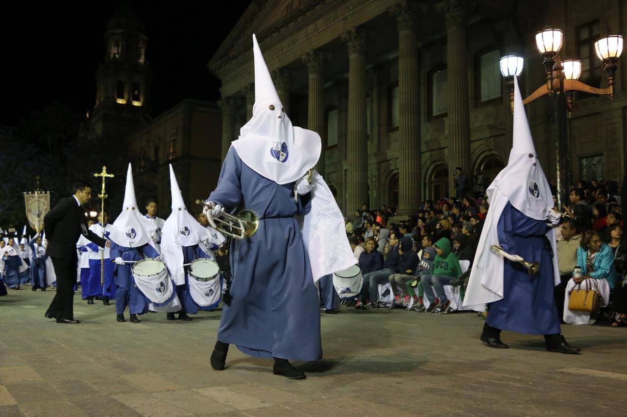 Edición 2025 de la Procesión del Silencio. Foto: FB, Gobierno Municipal SLP