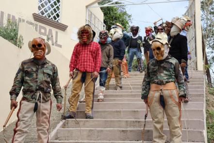 Toreada de diablos, ritual huasteco que confronta el bien con el mal