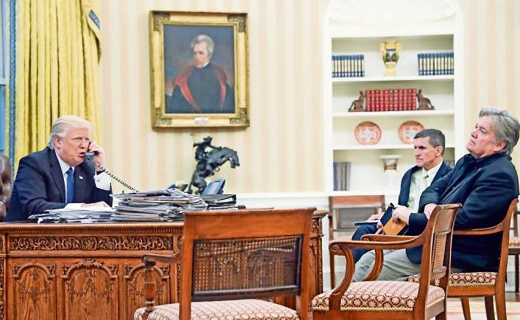 Bannon perdió la cabeza: Trump