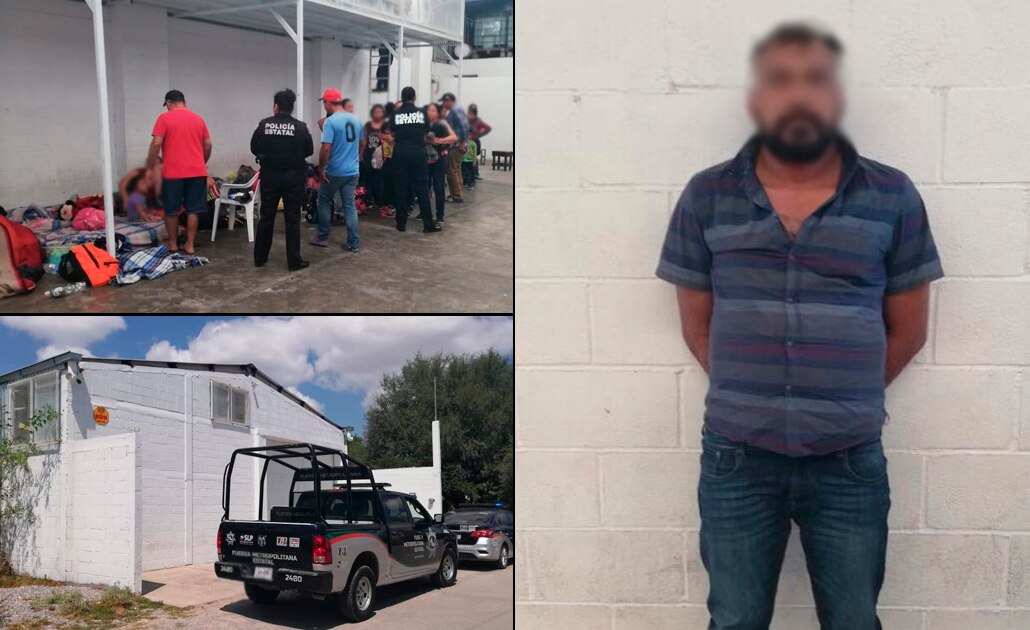 Liberan a 79 migrantes, eran retenidos en una bodega en SLP