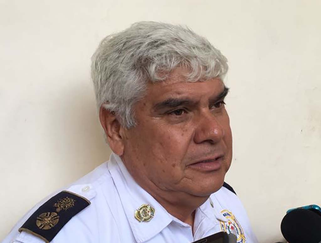 “No tengo idea”, Adolfo Benavente sobre posible dolo en incendio en Tamazunchale