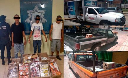 Detienen a banda de asalta repartidores en Soledad