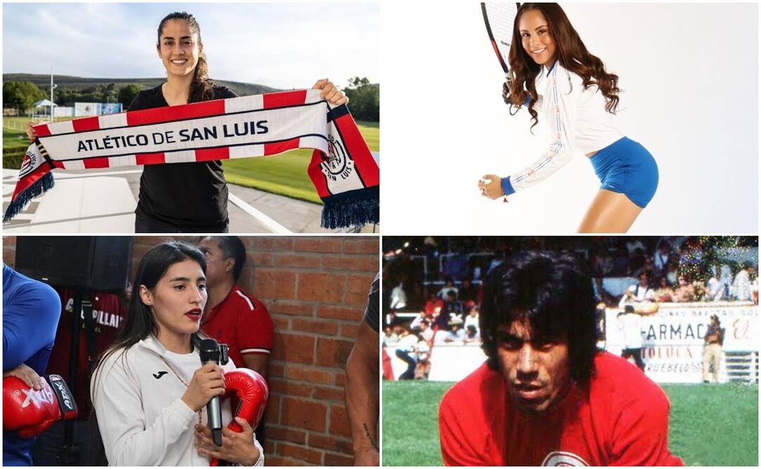 Ellos son los deportistas potosinos que han puesto el nombre de México en alto. Fotos: Especiales