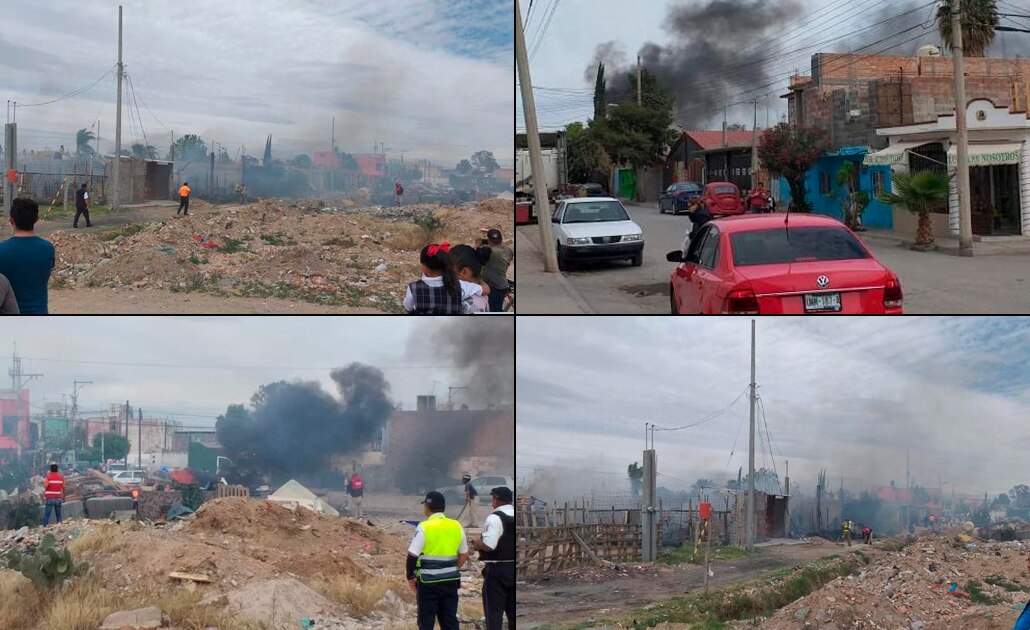 Incendio arrasa con casas en Ciudad 2000