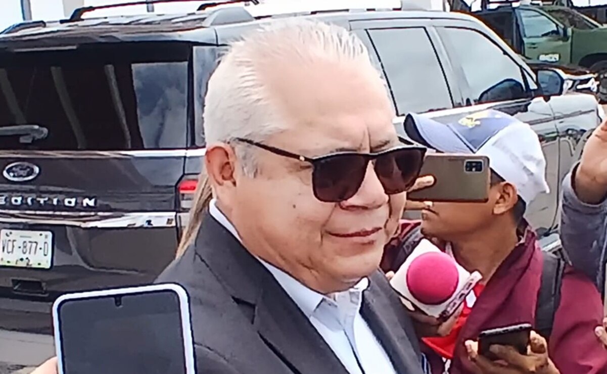 Secretario de Seguridad de SLP. Foto: Samuel Estrada