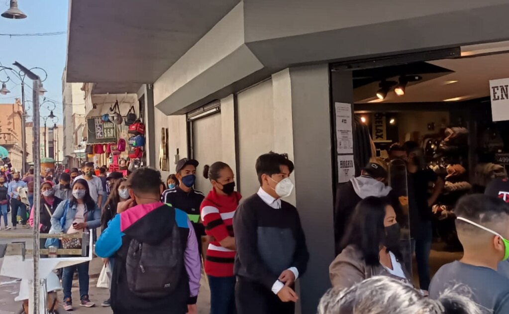 Sector comercial pide a potosinos hacer compras con apego a medidas sanitarias