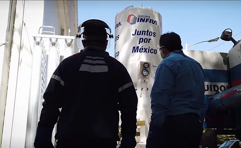 Grupo Infra abrirá planta de producción de oxígeno en San Luis Potosí