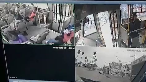 Video. Captan asalto en camión urbano