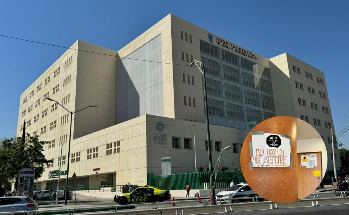 Transición a IMSS-Bienestar deja a Hospital Central en crisis y sin medicamentos