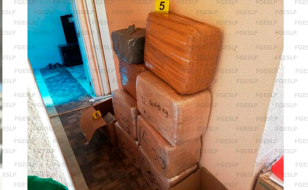 Aseguran 93 kilos de marihuana en Infonavit-Morales 