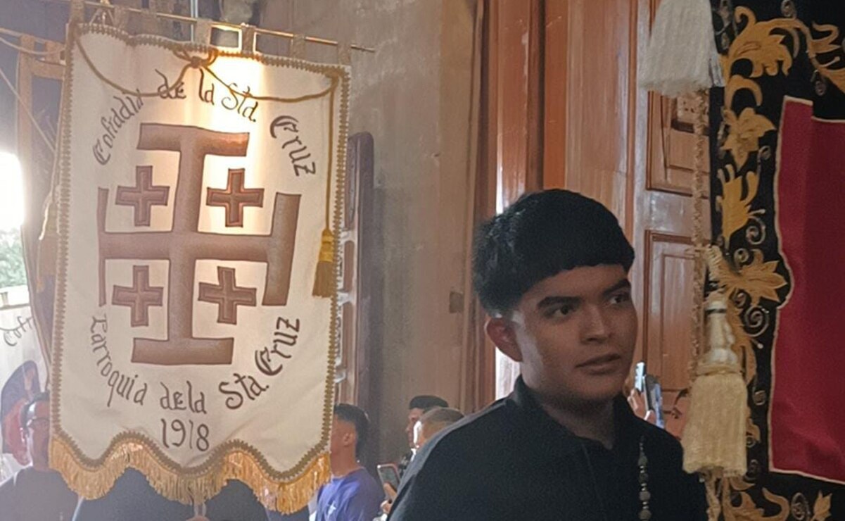 Cofradías de SLP reciben la bendición previo a la Procesión del Silencio del Viernes Santo