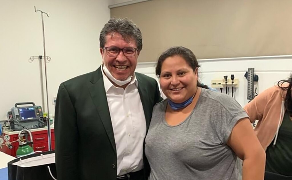 Gracias al Santo Niño de Atocha, senadora está fuera de peligro: Ricardo Monreal