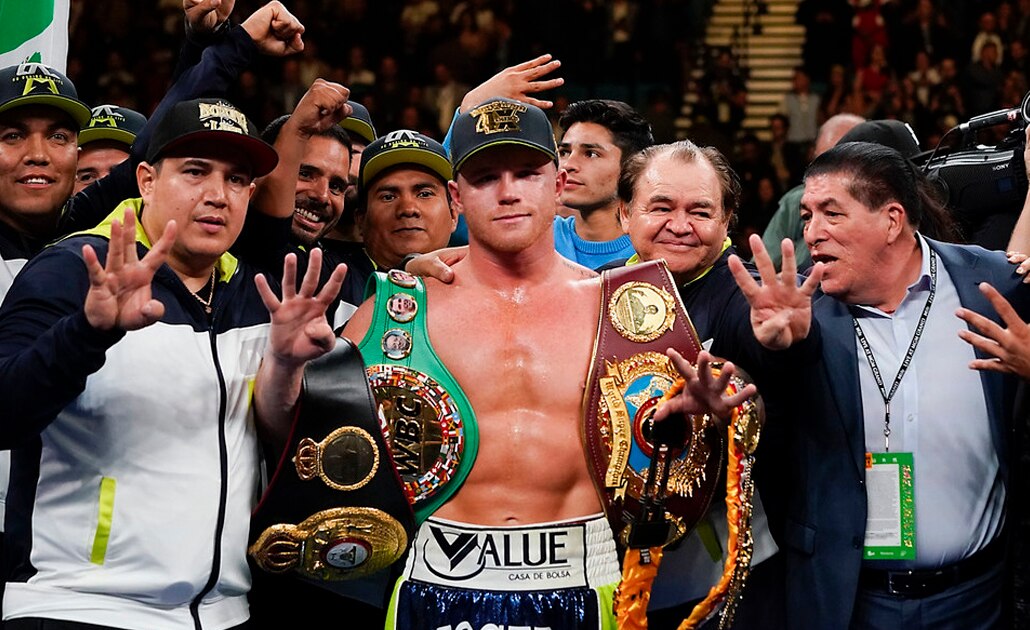 Canelo es considerado el mejor boxeador libra por libra del mundo