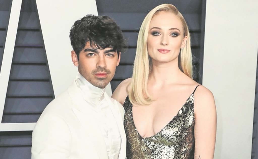 Sophie Turner y Joe Jonas. Foto: Archivo