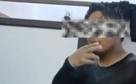 Exhiben en redes a hombre por presuntamente espiar a mujeres en regaderas del balneario Gogorrón