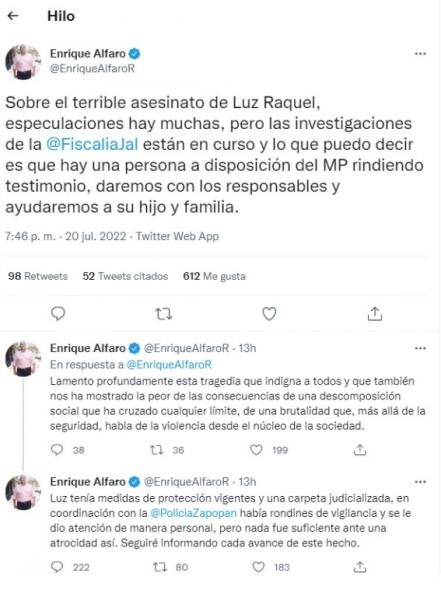 Por lesiones y amenazas detienen a Sergio “N”, presunto feminicida de Luz Raquel 