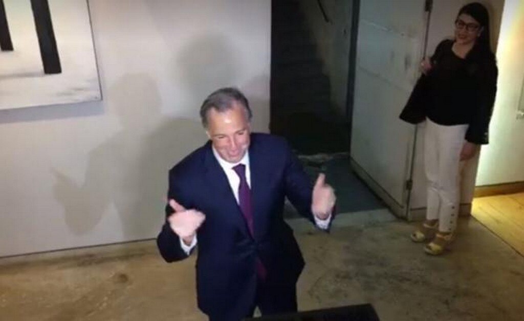 "Me fue muy bien", dice Meade tras reunirse con empresarios