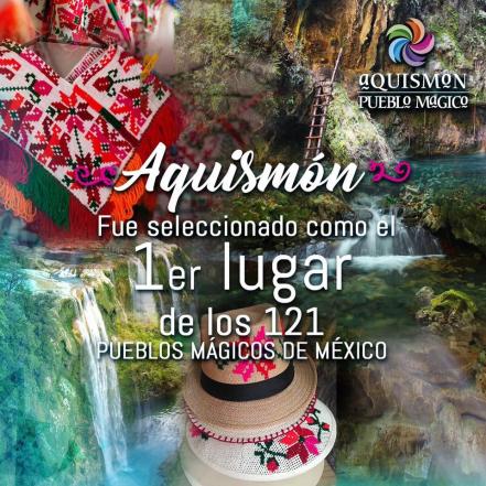 Seleccionan a Aquismón como número uno de pueblos mágicos 