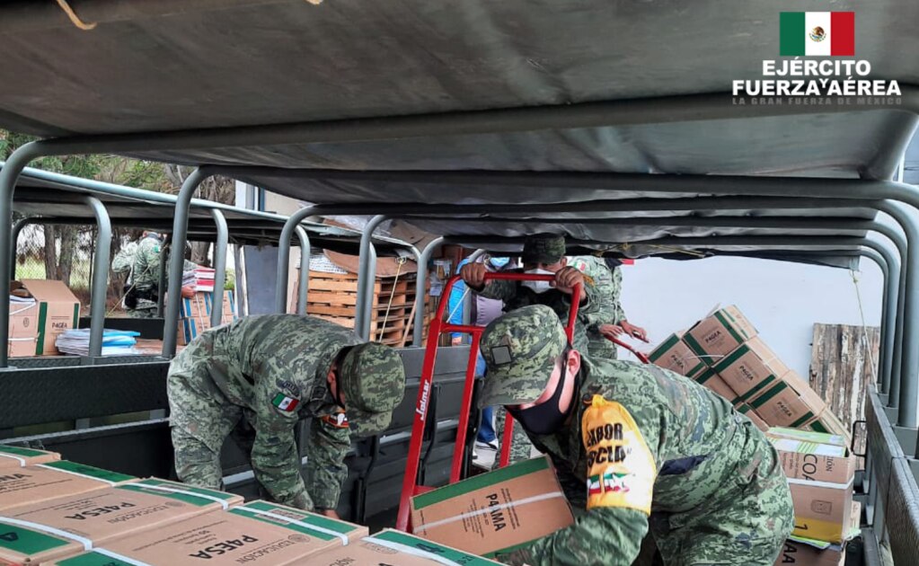 Sedena anuncia que militares apoyarán en entrega de libros de texto gratuitos en SLP